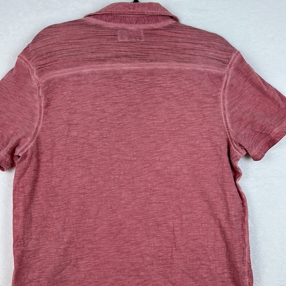 Rock & Republic Men’s Casual Short Sleeve Top Red Size Large - Picture 8 of 9
